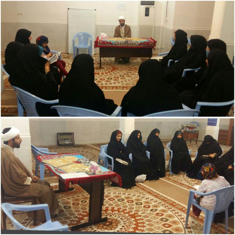 حجت الاسلام بصیری از کلاس حفظ سه ساله قرآن کریم خواهران بازدید کرد