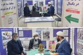 حجت‌الاسلام شجاع از غرفه موسسه مجمع القرآن فاطمیون بازدید کرد