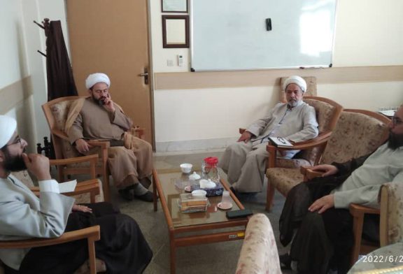 دیدار حجت الاسلام بصیری با مدیران ارشد نهاد بین المللی جامعة المصطفی